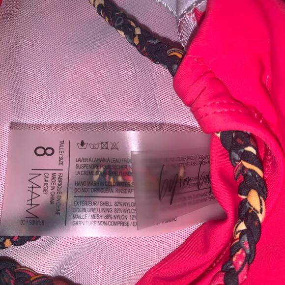 Byron Bay Taylor Swimsuit. Size 8.  Azalea - Picture 12 of 15